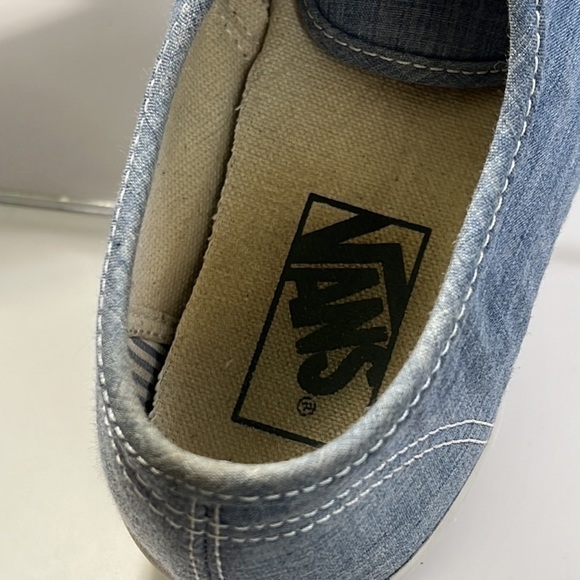 UNISEX Vans Denim Blue nwot - Picture 13 of 14